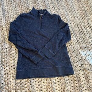 Banana Republic Navy Blue Men's Zip Up Jacket 100% Cotton